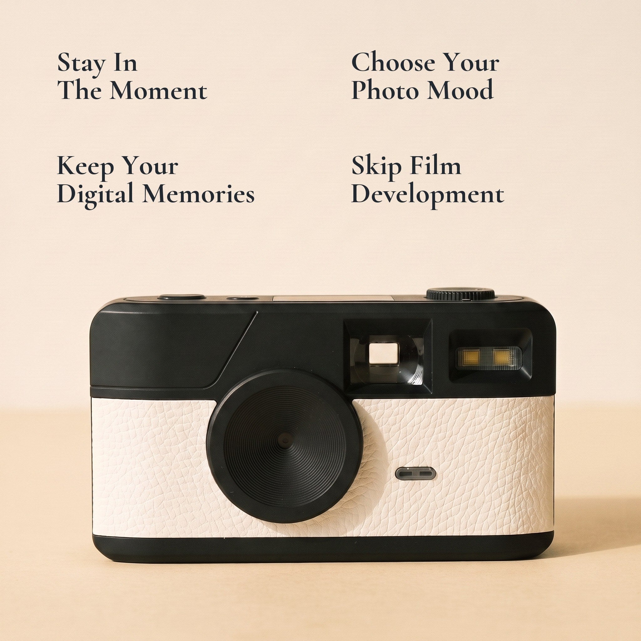 White Sunday Snap camera and four benefits